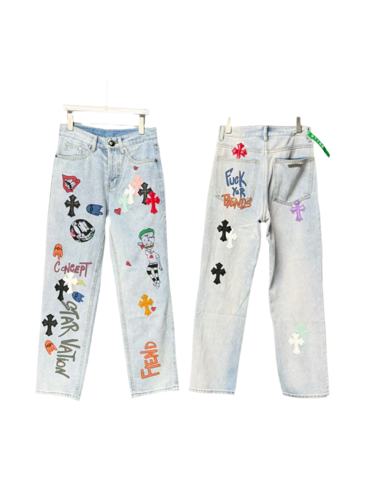 Chrome Heart jeans