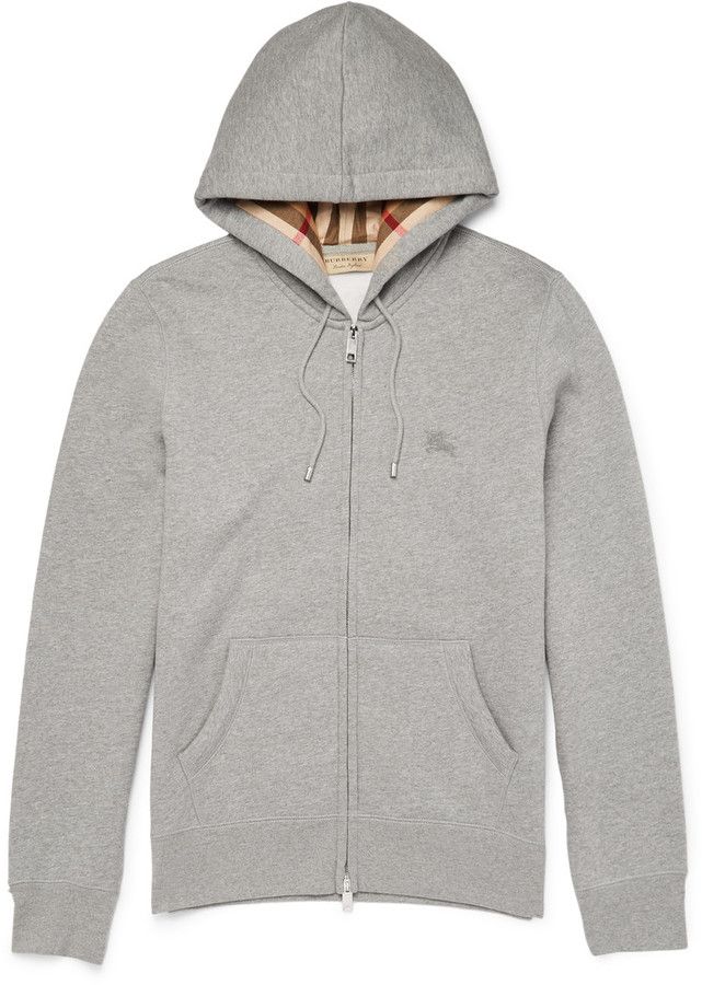 Burberry Zip Up Grey Mares Burberry Zip Up Grey Mares