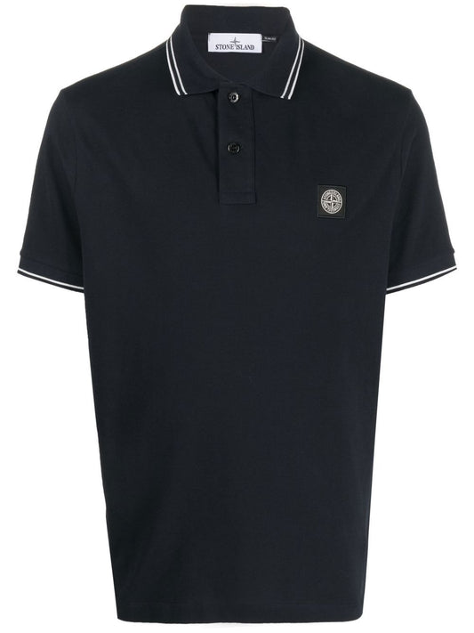 Stone island polo navy blue